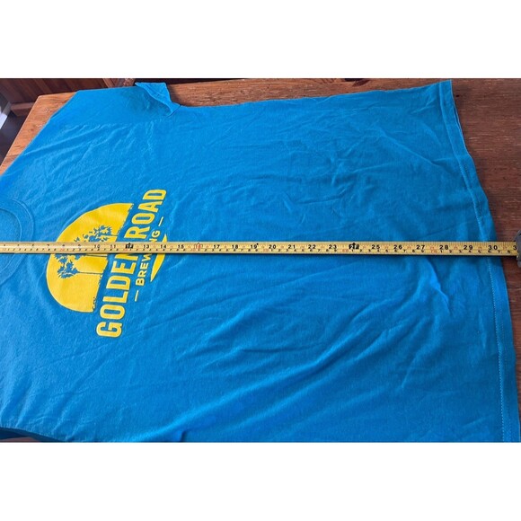 Golden Road Brewing T-Shirt Beer Craft Brewery Los Angeles Palm Trees Logo - Picture 4 of 4
